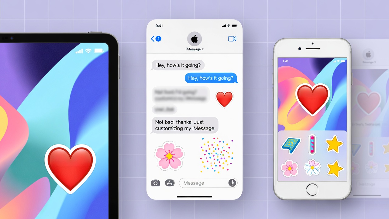 نحوه شخصی‌سازی و تغییر بک‌گراند در iMessage آیفون و آیپد