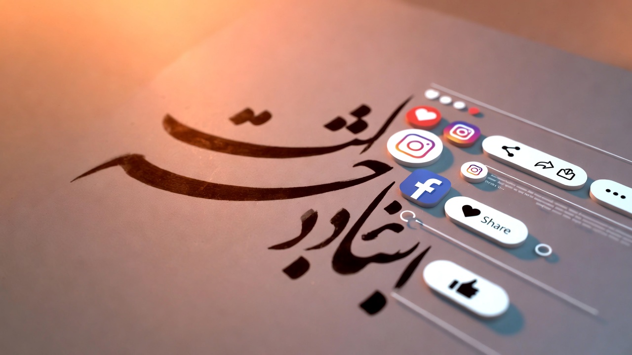 استفاده از فونت نستعلیق برای اینستاگرام در اندروید و آیفون